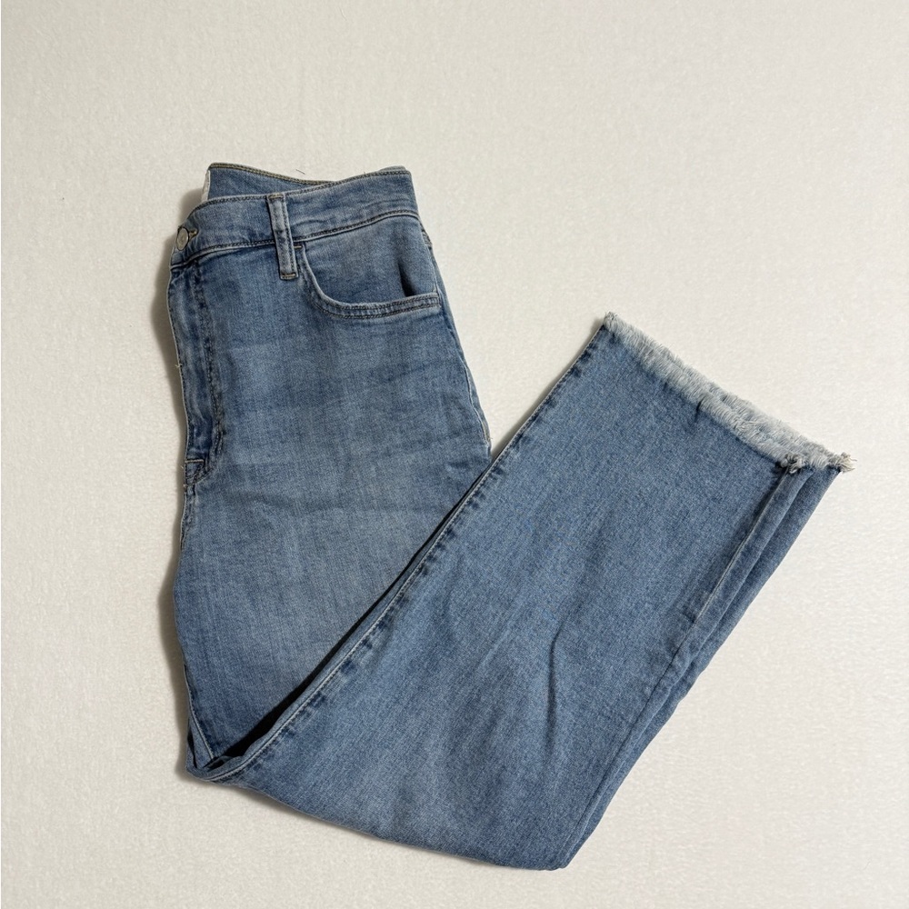 Hudson Jeans Light Blue Cropped Denim